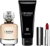 GIVENCHY L'INTERDIT סט א.ד.פ + תחליב גוף + שפתון לאשה