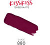 GUERLAIN KISSKISS MATTE  שפתון 880