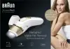 BRAUN IPL PRO 5 מכשיר להפחתת שיער לצמיתות + ראש צר