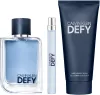 Calvin Klein DEFY סט א.ד.ט + ג'ל רחצה + א.ד.ט לגבר