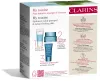 CLARINS HYDRA ESSENTIEL קיט קרם יום + מסכת לחות + ניקוי פנים