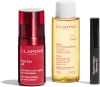 CLARINS TOTAL EYE LIFT סט קרם עיניים + מסקרה + שמן ניקוי לפנים