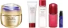 SHISEIDO VITAL PERFECTION סט קרם לחות + סרום + קצף ניקוי + מי ריכוך + א.ד.פ