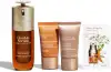 CLARINS DOUBLE SERUM & EXTRA FIRMING  מארז סרום + קרם יום + קרם לילה + דוגמית סרום עיניים