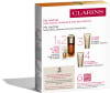 CLARINS DOUBLE SERUM + NUTRI LUMIERE מארז סרום + קרם יום + קרם לילה + דוגמית סרום