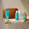MOROCCANOIL סט נסיעות מקולקציית הווליום: שמפו + מרכך + שמן טיפולי + קרם ידיים