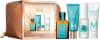 MOROCCANOIL סט נסיעות הכולל לטיפוח הגוף והשיער המכיל : שמן טיפוח + ג'ל רחצה + קרם ידיים + ספריי מרענן לשיער ולגוף