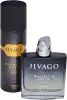 JIVAGO MAGNETIC GOLD BLACK סט א.ד.פ + דאודורנט ספריי לגבר