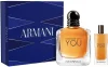 GIORGIO ARMANI STRONGER WITH YOU סט א.ד.ט + א.ד.ט לגבר