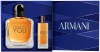 GIORGIO ARMANI STRONGER WITH YOU סט א.ד.ט + א.ד.ט לגבר