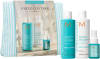 MOROCCANOIL FRIZZ CONTROL סט לטיפוח השיער מסדרת ניטרול קירזול : שמפו + מרכך + מרכך ללא שטיפה