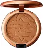MAC SKINFINISH SUNSTRUCK ברונזר בגימור מאט למראה שזוף - MATTE DEEP GOLDEN