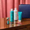 MOROCCANOIL VOLUME סט לטיפוח השיער מסדרת הנפח : שמפו + מרכך + מסכה + שמן טיפולי
