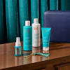 MOROCCANOIL FRIZZ CONTROL סט שמפו + מרכך + ספריי מנטרל קירזול + קרם סמוטינג לשיער