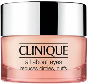 CLINIQUE ALL ABOUT EYES קרם עיניים עשיר המטשטש עיגולים שחורים ונפיחות