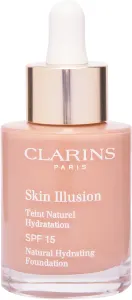CLARINS SKIN ILLUSION מייק אפ SPF15 נוזלי  - 108