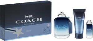 COACH BLUE סט אדט + אדט + ג'ל רחצה לגבר