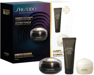 SHISEIDO FUTURE SOLUTION LX סט קרם עיניים + קצף ניקוי + קרם יום