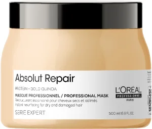 L'OREAL PROFESSIONNEL ABSOLUT REPAIR מסכה מקצועית לשיקום השיער לשיער יבש עד יבש מאוד