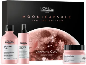 L'OREAL PROFESSIONNEL VITAMINO סט שמפו לשיער צבוע + מסכה לשיער צבוע + תחליב מקצועי רב תכליתי