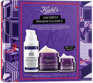 KIEHL'S YOUTHFUL HOLIDAY CLASSICS סט סרום + קרם לחות + קרם עיניים