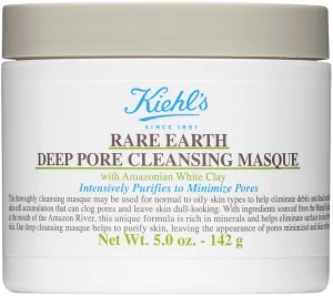 KIEHL'S RARE EARTH מסכת ניקוי לפנים עם חימר לבן