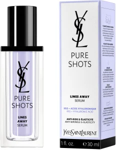 YVES SAINT LAURENT PURE SHOTS סרום לסיוע בהפחתת מראה הקמטים