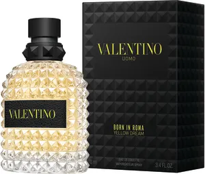 VALENTINO BORN IN ROMA YELLOW DRM UOMO א.ד.ט לגבר