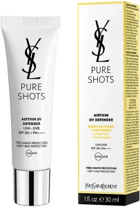 YVES SAINT LAURENT PURE SHOTS תחליב לחות בשילוב מקדם הגנה SPF50