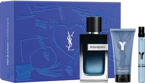 YVES SAINT LAURENT Y סט א.ד.פ + קרם רחצה + א.ד.פ לגבר
