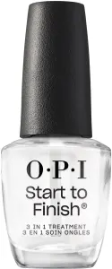 OPI START TO FINISH בסיס טופ מחזק 3 ב-1
