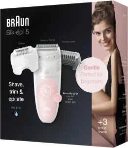BRAUN סילק אפיל 5 מסיר שיער  דגם 5620