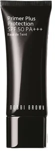 BOBBI BROWN PROTECTION SPF50 פריימר לעור הפנים המשלב הגנה גבוהה מהשמש