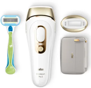 BRAUN IPL PRO 5 מכשיר להפחתת שיער לצמיתות + ראש צר