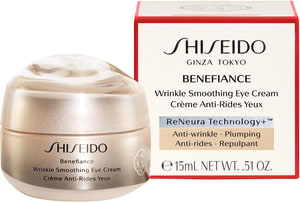 SHISEIDO BENEFIANCE WRINKLER SMOOTHING קרם עיניים לטיפול בקמטים