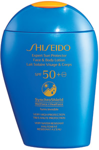 SHISEIDO EXPERT SUN PROTECTOR תחליב הגנה לפנים ולגוף עם מסנן קרינה +SPF50