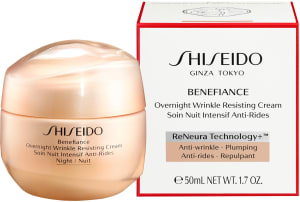 SHISEIDO BENEFIANCE OVERNIGHT WRINKLE RESISTING קרם לילה לטיפול בקמטים