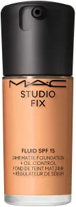 MAC STUDIO FIX FLUID מייקאפ בגימור מאט רך - NC25