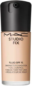 MAC STUDIO FIX FLUID מייקאפ בגימור מאט רך - NC10