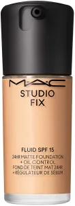 MAC STUDIO FIX FLUID מייקאפ בגימור מאט רך - NC17