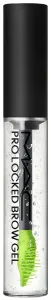 MAC PRO LOCKED ג'ל הברשה לעיצוב גבות - CLEAR