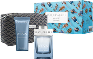 BVLGARI GLACIAL ESSENCE סט א.ד.פ + אפטר שייב + תיק רחצה לגבר