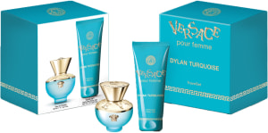 VERSACE DYLAN TURQUOISE סט א.ד.ט + תחליב גוף לאשה