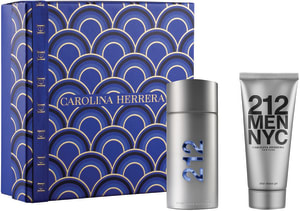 CAROLINA HERRERA 212 MEN NYC סט א.ד.ט + ג'ל לאחר גילוח לגבר