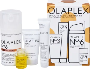 OLAPLEX STYLE סט קרם משקם + שמן משקם + סרום מזין לשיער + HAIR PERFECTOR