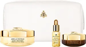 GUERLAIN ABEILLE ROYALE סט קרם לחות + קרם לילה + שמן לפנים