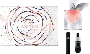 LANCOME La vie est belle סט א.ד.פ + סרום + מסקרה היפנוז לאשה