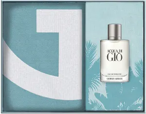 GIORGIO ARMANI ACQUA DI GIO סט א.ד.ט לגבר + מגבת חוף