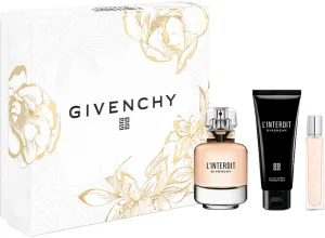 GIVENCHY L'INTERDIT סט א.ד.פ + תחליב גוף + א.ד.פ לאשה