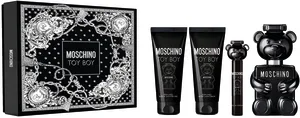 MOSCHINO TOYBOY סט א.ד.פ + ג'ל רחצה + אפטר שייב באלם +  א.ד.פ לגבר